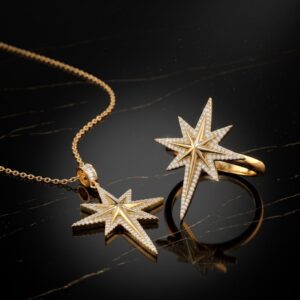 سلسلة وخاتم North Star الملكية